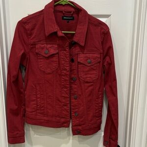 Prospect Red Women's Denim Jacket